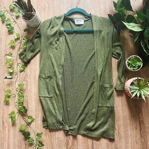 🪴 Old Navy Open Front Green Cardigan 🪴